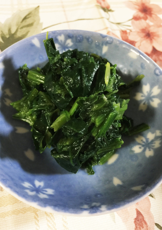 簡単☆ねりごまでほうれん草のごまあえ-レシピのメイン写真