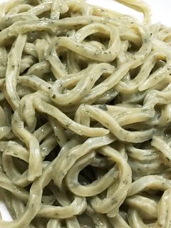 バジルうどん(トマトソース)-レシピのメイン写真