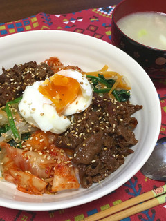 手作りナムルで簡単おうちビビンバ♪-レシピのメイン写真