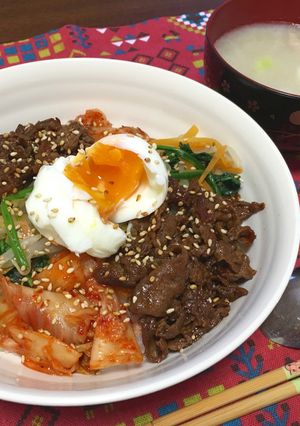 手作りナムルで簡単おうちビビンバ♪-レシピのメイン写真