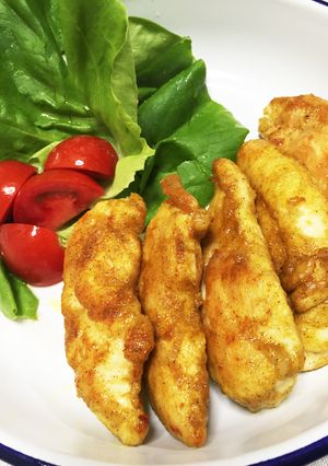 フライドチキンみたいな味のササミソテー！-レシピのメイン写真
