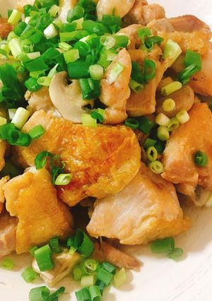 【お弁当に】鶏もも肉とキノコの煮物-レシピのメイン写真