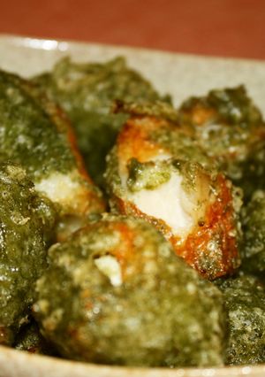 ひと手間でメイン！チキンちくわ磯辺あげ-レシピのメイン写真