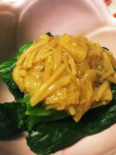 ほうれん草 なめ茸あえ-レシピのメイン写真