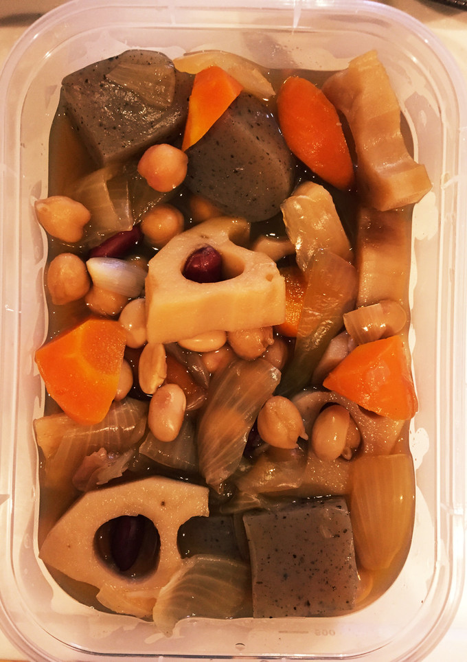 〜炊飯器レシピ⑤〜根菜とお豆の煮物-レシピのメイン写真