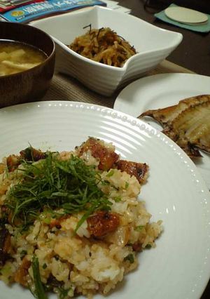 簡単☆混ぜるだけうなぎごはん-レシピのメイン写真