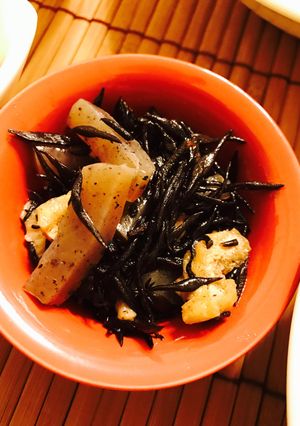 生姜とお酢で簡単ひじきの煮物-レシピのメイン写真
