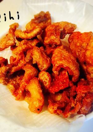 カリカリ鶏皮-レシピのメイン写真