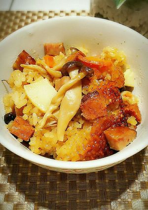 簡単！中華おこわ風♪もち米の炊き込みご飯-レシピのメイン写真