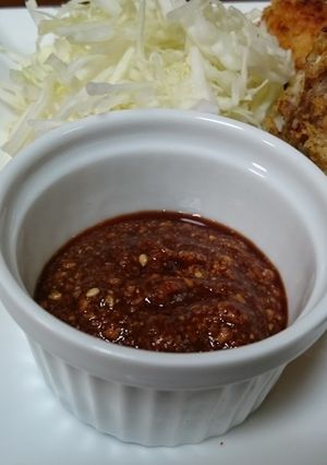 揚げ物にはこれ！ゴマゴマソース♪-レシピのメイン写真