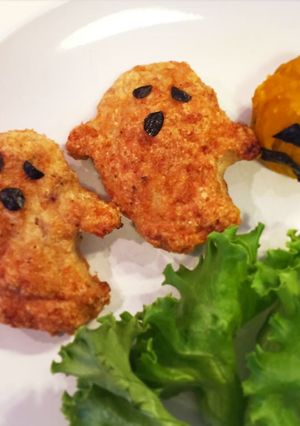 ハロウィンも糖質オフのチキンナゲット-レシピのメイン写真