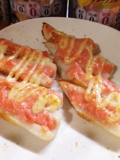 ちくわの明太マヨ焼き-レシピのメイン写真