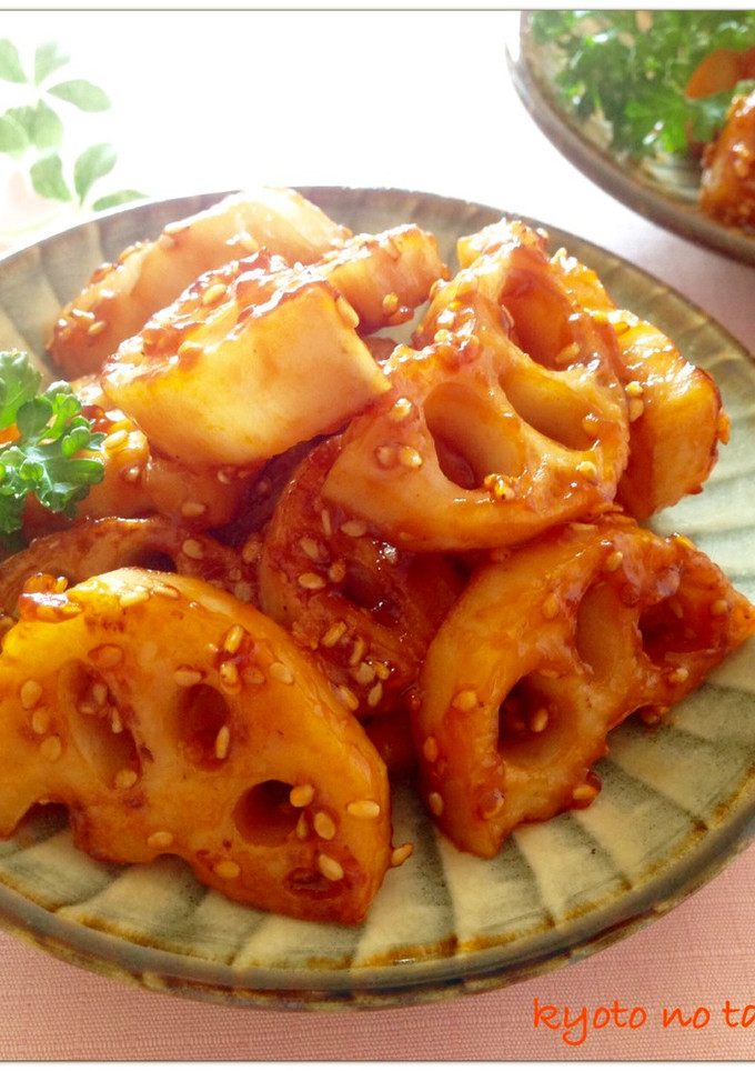 ✿常備菜 無限れんこんの甘辛焼き✿-レシピのメイン写真