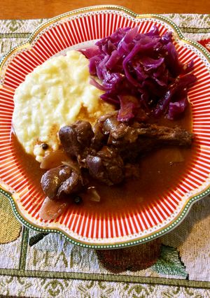 ウサギ肉の煮込み　-レシピのメイン写真