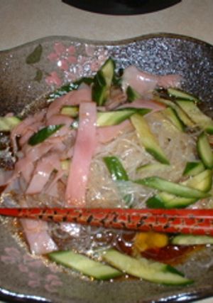食欲が湧く♪　おいしい春雨サラダ-レシピのメイン写真