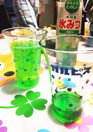 みんな知ってた？子供が大好きメロンソーダ-レシピのメイン写真