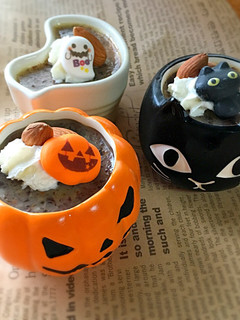 ハロウィンに☆紀ノ川柿のパンナコッタ-レシピのメイン写真
