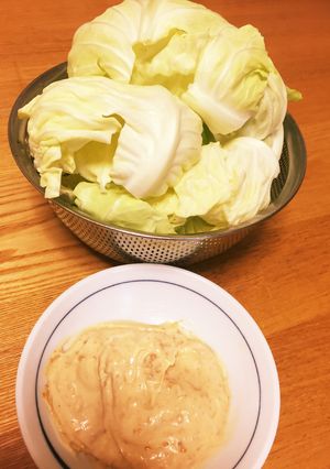 キャベツの1番美味しい食べ方☆味噌マヨで-レシピのメイン写真