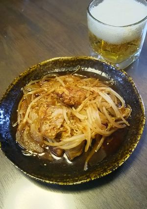 ピリ辛おつまみ 鶏もも肉の豆板醤マヨ炒め-レシピのメイン写真