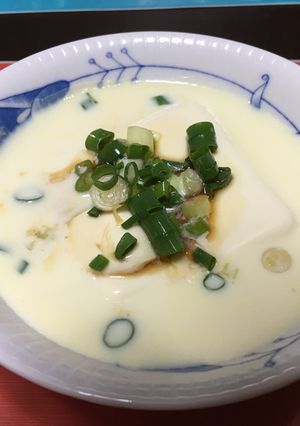 朝ごはんにも！ほっこり豆乳豆腐-レシピのメイン写真