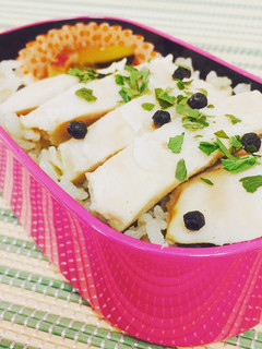★お弁当★サラダチキンの時短丼-レシピのメイン写真