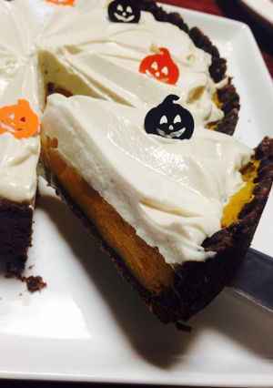 ハロウィン かぼちゃ タルト QC 豆腐-レシピのメイン写真