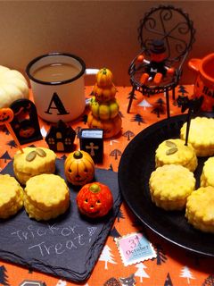 Halloween♡カボチャのスコーン♪-レシピのメイン写真