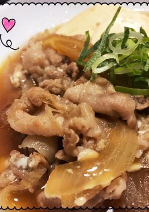 簡単♡ほっこり旨い豚バラ肉豆腐♡♡-レシピのメイン写真