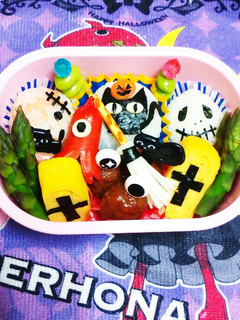ハロウィン弁当-レシピのメイン写真