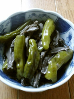 舞茸ししとう山椒煮-レシピのメイン写真