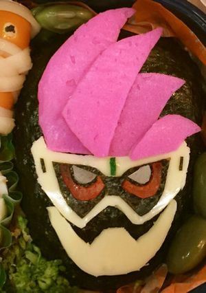 仮面ライダーエグゼイド★キャラ弁-レシピのメイン写真