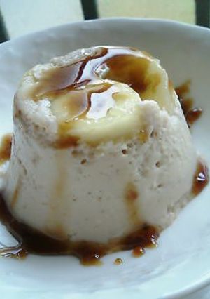 バナナと豆腐 de 和風プリン♪-レシピのメイン写真