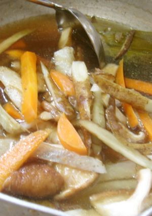 最速の野菜の切り方にこだわったけんちん汁-レシピのメイン写真