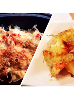 イカの塩辛チーズ焼きおジャガときのこ入り-レシピのメイン写真