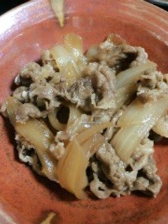 100円レシピ☆牛肉の甘辛煮-レシピのメイン写真