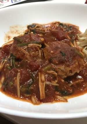 煮込ハンバーグ-レシピのメイン写真