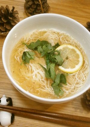 調味料大集合!意外に美味しいこってり素麺-レシピのメイン写真