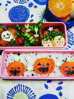 ♪可愛いハロウィンお弁当♪-レシピのメイン写真