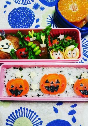 ♪可愛いハロウィンお弁当♪-レシピのメイン写真