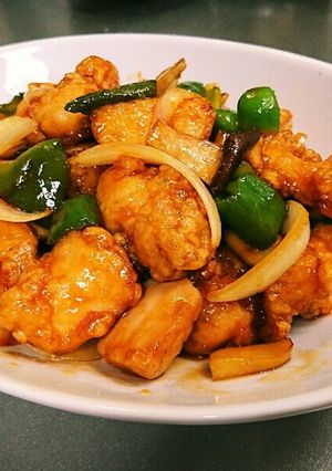 節約&給料日前レシピ☆鳥むね肉の酢鳥☆-レシピのメイン写真