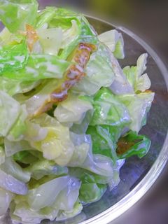 お父さんのキャベツとちくわのサラダ-レシピのメイン写真