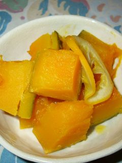 かぼちゃのレモン煮-レシピのメイン写真