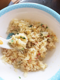 幼児と食べるチャチャッとチャーハン-レシピのメイン写真
