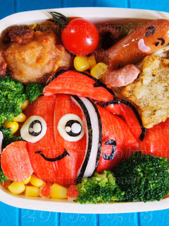 ♡ニモ♡キャラ弁♡-レシピのメイン写真