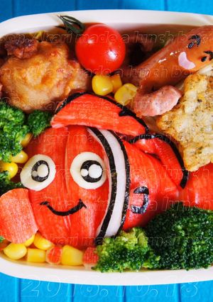 ♡ニモ♡キャラ弁♡-レシピのメイン写真