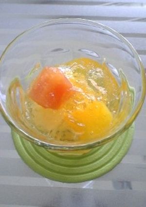 夏のおやつ♪ふるふるサイダーゼリー☆-レシピのメイン写真