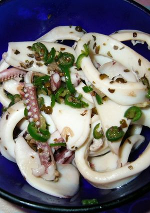 スパイシーでアジアンなイカのマリネ-レシピのメイン写真