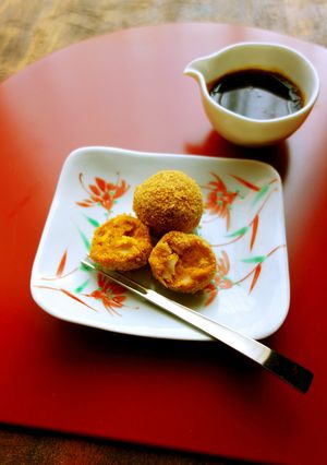 お麩でヘルシー☆かぼちゃボール-レシピのメイン写真
