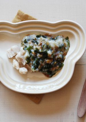 【離乳食後期】ふんわり魚のわかめあん-レシピのメイン写真