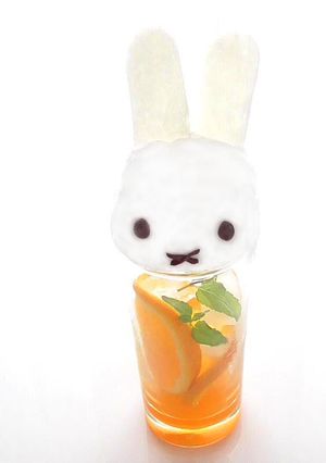 ふわふわミッフィーの綿菓子ソーダ-レシピのメイン写真